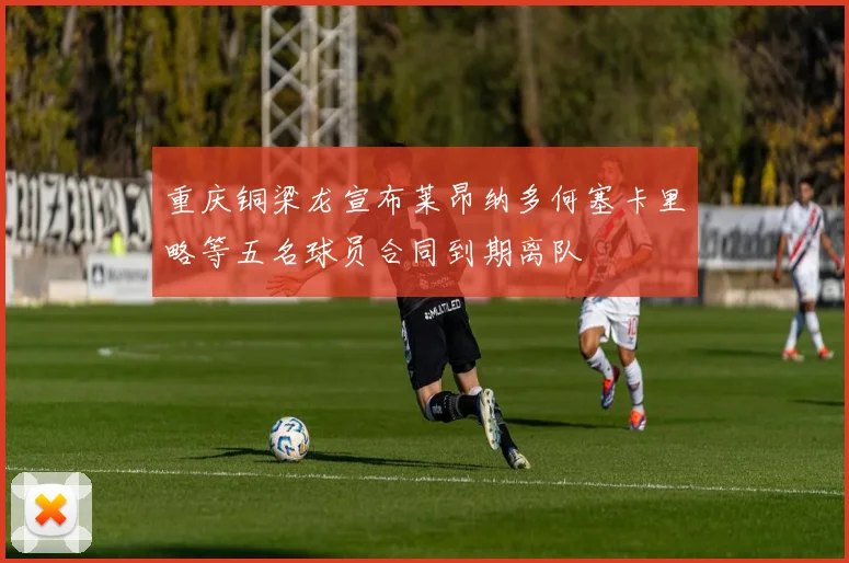重庆铜梁龙宣布莱昂纳多何塞卡里略等五名球员合同到期离队